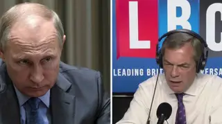 Nigel Farage had a furious row with this caller