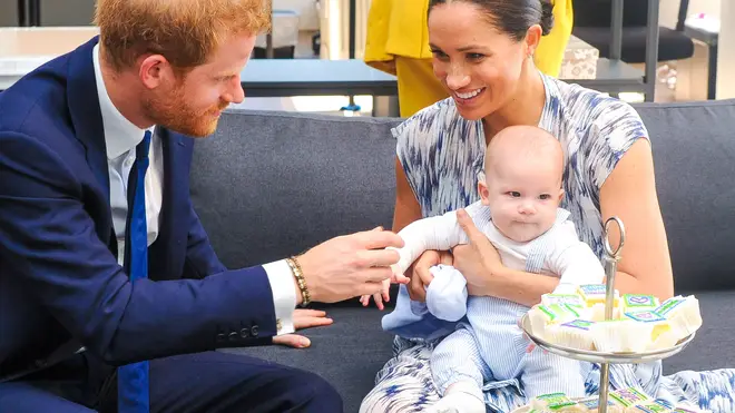 Harry and Meghan's first child was a highlight of the Queen's Christmas message