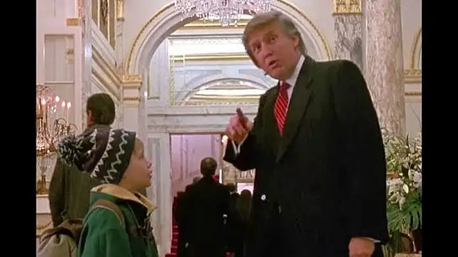 Mr Trump was said to be proud of his appearance in the film