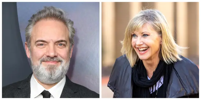 Sam Mendes (left) and Olivia Newton-John are among those honoured on the list