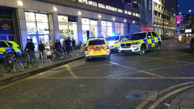 Police responded to reports of a stabbing in Church Street
