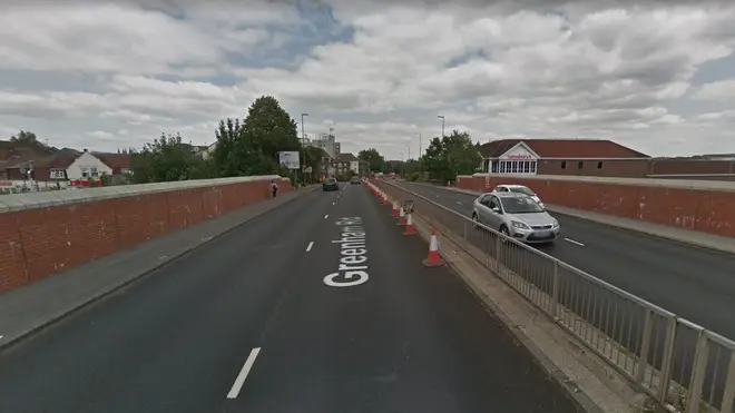 A young girl was hit by a van that failed to stop at the scene in Berkshire