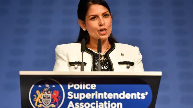 Priti Patel made the announcement  at the Police Superintendents' Association Conference