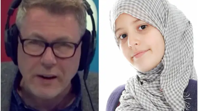 Ian Collins was angry that hijabs have been added to school uniform