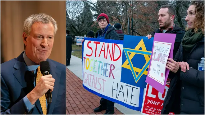 The Mayor of New York has said there is an anti-Semitism crisis