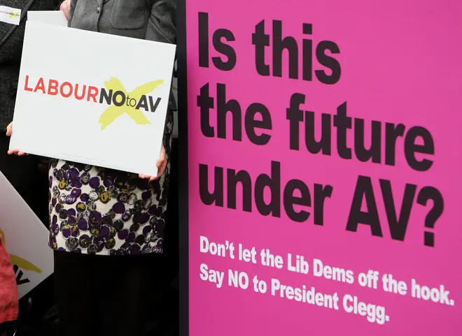 The AV ballot was the first national referendum in the UK since 1975