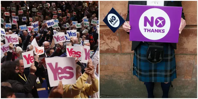 The Yes and No campaigns were founded in Scotland in 2012