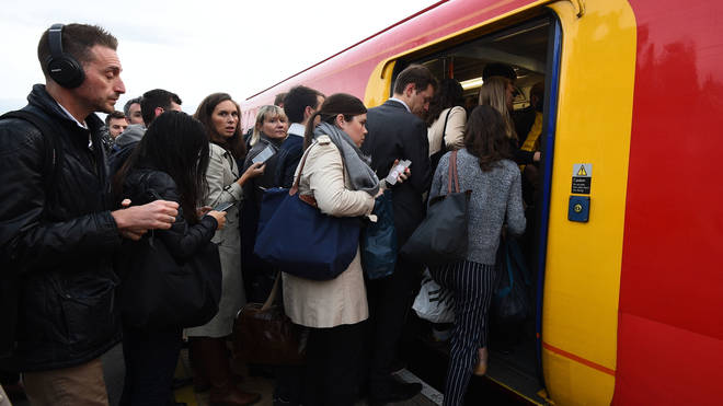 Only around two-thirds of trains arrived on time in 2019