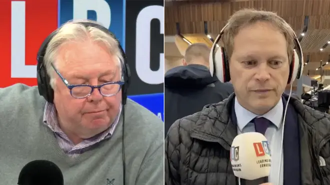 Nick Ferrari grilled Grant Shapps on the fares rises