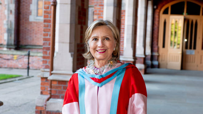 Hillary Clinton becomes the first female chancellor of the university