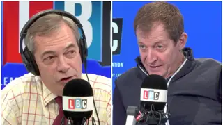 Alastair Campbell reveals to Nigel Farage how he voted in the General Election