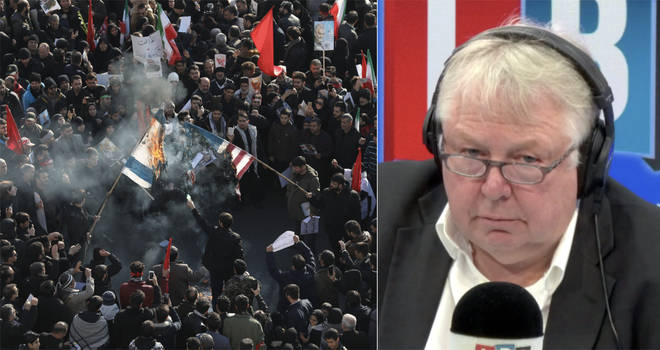 This caller told Nick Ferrari about the atmosphere in Tehran