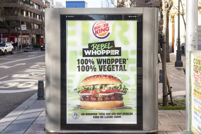 The Rebel Whopper goes on sale in the UK today