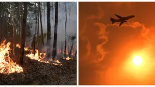 The fires are continuing across Australia