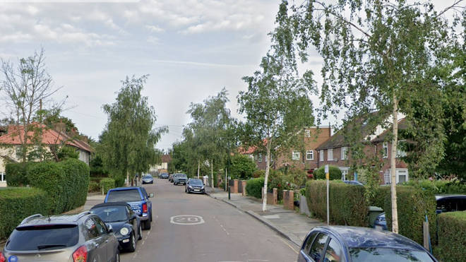 The remains were found on Nowell Road, south-west London