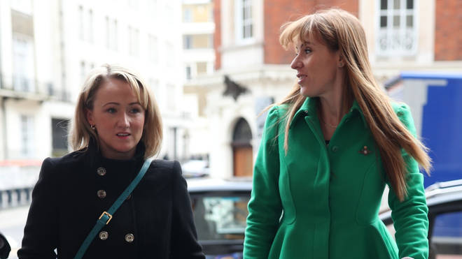 Rebecca Long-Bailey and Angela Rayner are political allies
