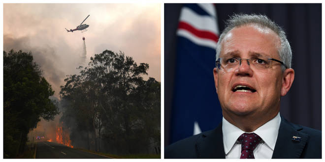 Scott Morrison has committed more money to fighting the fires