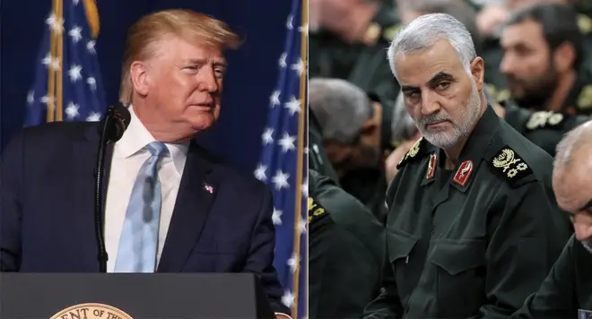 Trump&squot;s actions in Iran are "an act of war", a writer told LBC