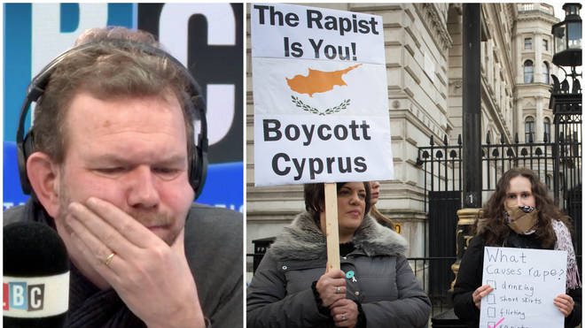 Caller explains to James O'Brien why many women on the Greek islands don't report rape