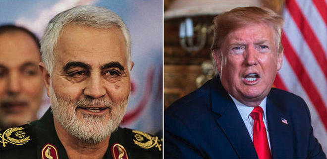 Donald Trump has insisted he ordered the killing of Iranian General Qassem Soleimani to "stop a war".