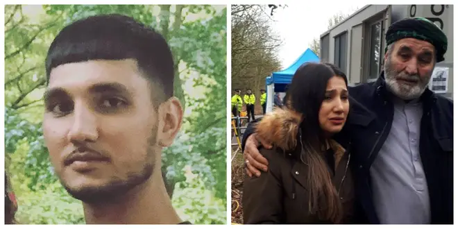 Mohammed Shah Subhani (left) was killed in May - sister Quirat (right) has issued an emotional appeal for information