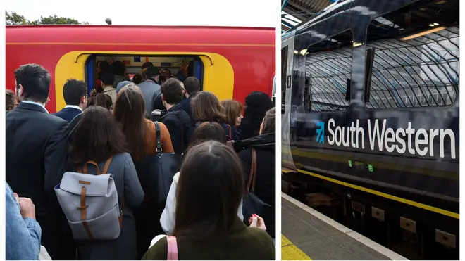 Commuters were hit by strikes during December