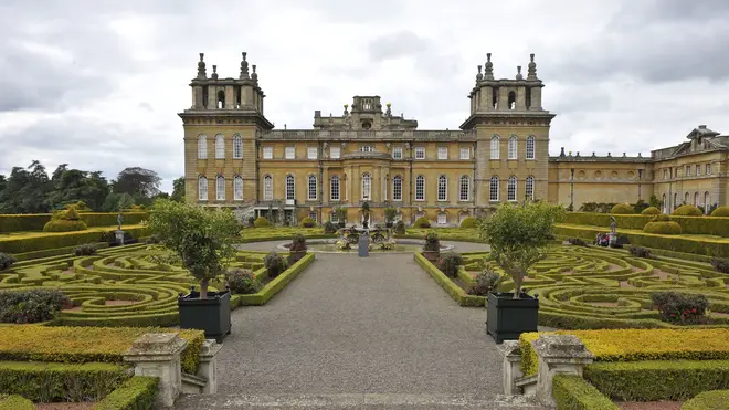 Blenheim Palace, where Trump will dine with the Prime Minister