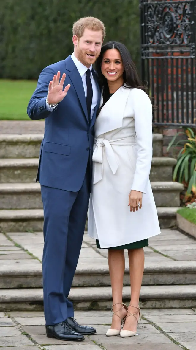 Harry and Meghan announced their engagement at Kensington Palace