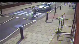 Man hit by car as he crosses zebra crossing