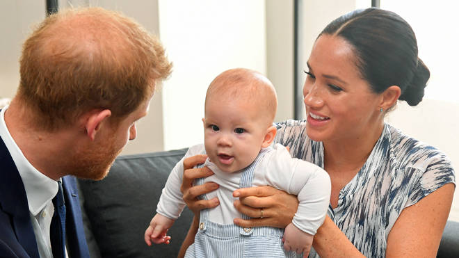 Prince Harry, Meghan Markle and baby Archie