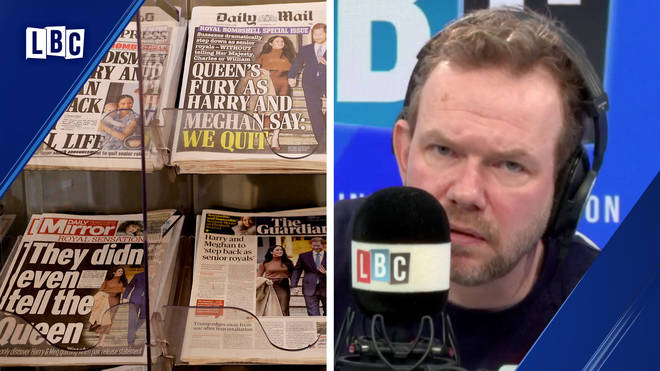 James O'Brien had strong words for the press over Meghan