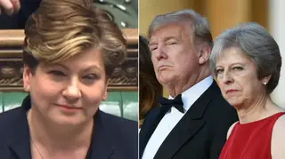 Emily Thornberry had strong words for Donald Trump