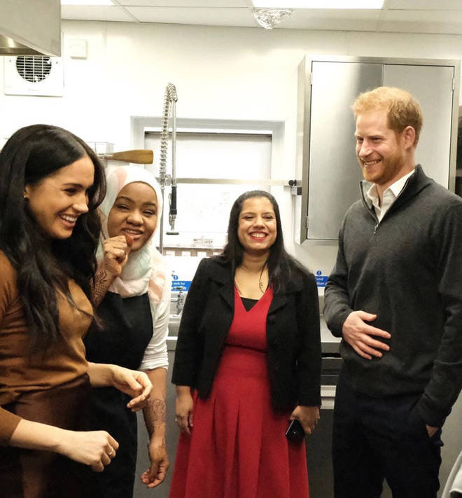 Meghan supported a cookbook released by the women