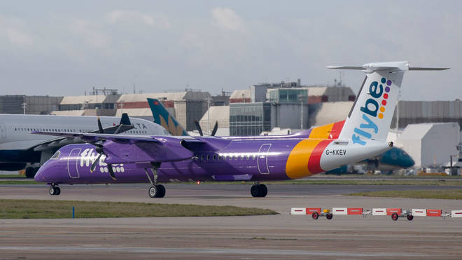 File photo: Flybe has held crisis talks with the Government over its future