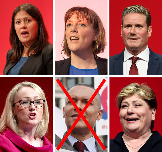 Five candidates remain to replace Jeremy Corbyn as Labour leader
