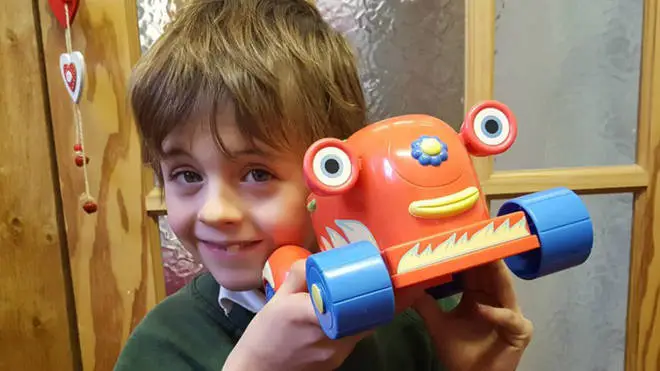 Samuel Barker, seven, died after being hit by a council minibus
