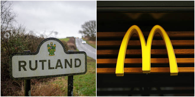 Rutland was the only county in England without a McDonald's restaurant