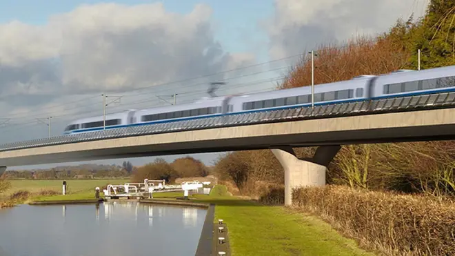The Wildlife Trusts have warned against possible damage to natural habitat caused by HS2