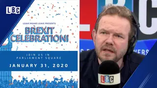 James O'Brien had this message for Remainers about Nigel Farage's Brexit celebration