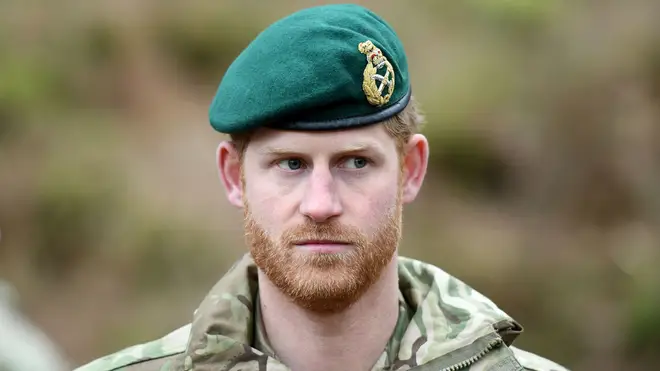 Prince Harry served as a tank commander in the Blues and Royals