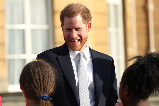 The Duke of Sussex at the palace