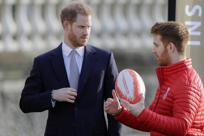 Prince Harry met with James Simpson