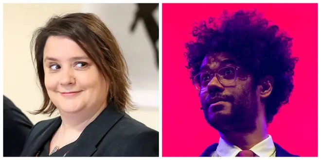 Susan Calman (left) and Richard Ayoade are also favourites