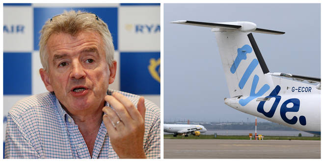 Ryanair boss Michael O'Leary has criticised the government's bailout