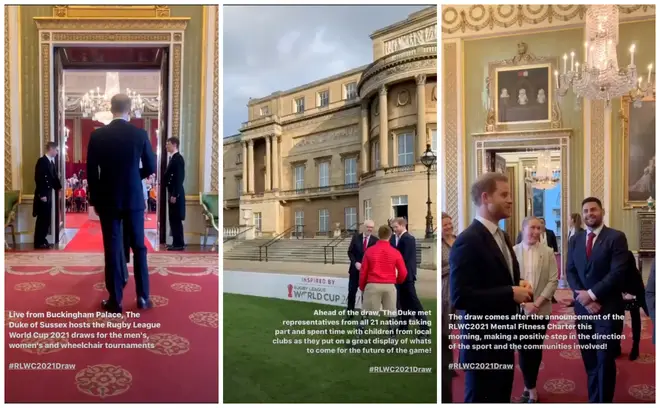 The images were posted to the SussexRoyal instagram account