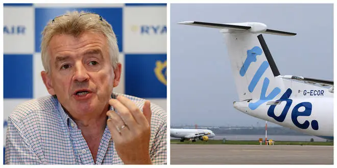 Ryanair boss Michael O'Leary has criticised the government's bailout