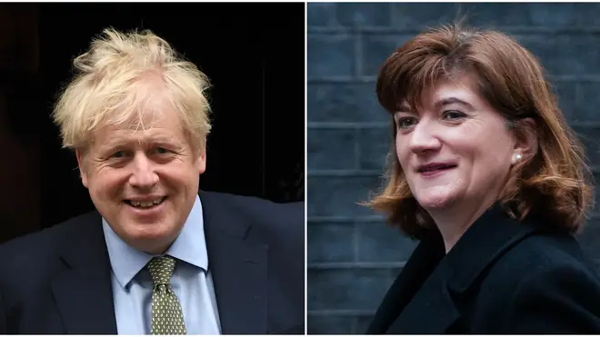 Nicky Morgan said she was willing to "put aside differences" to serve under Mr Johnson