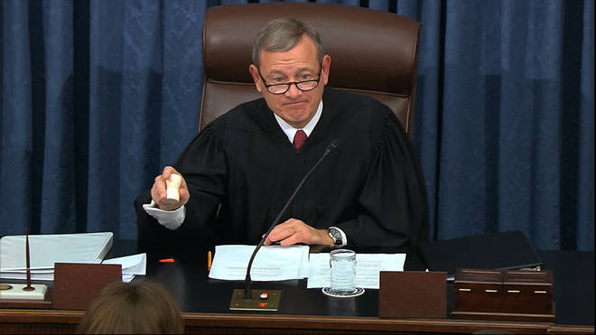 Chief Justice Roberts will preside over the trial