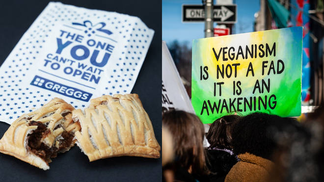 Greggs was just one high street chain which launched a vegan product