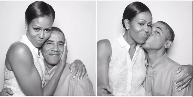 Barack Obama shared the adorable photos